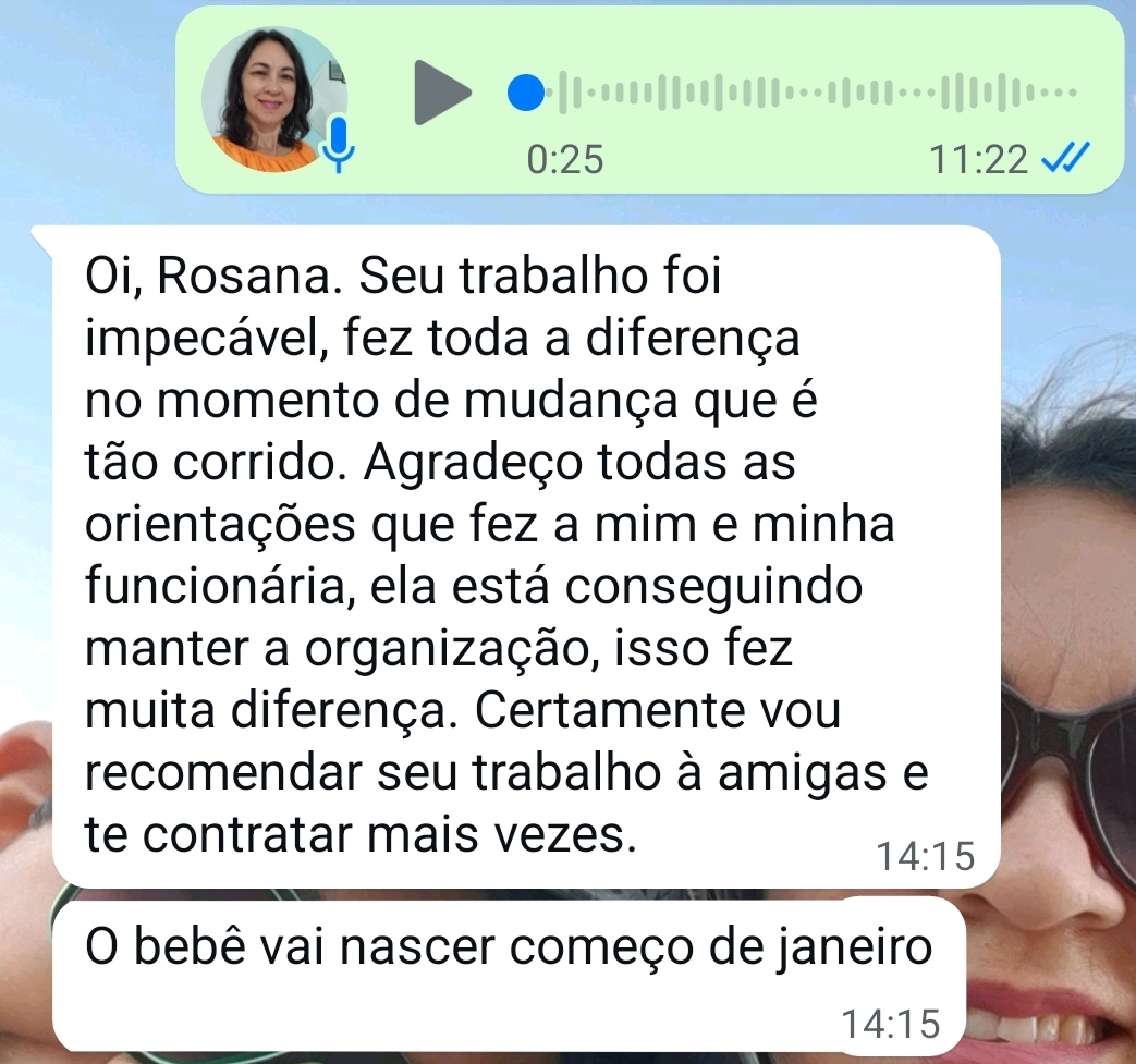 Novo depoimento de cliente da Rosana